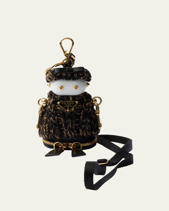 Lily Sweater Robot Bag Charm